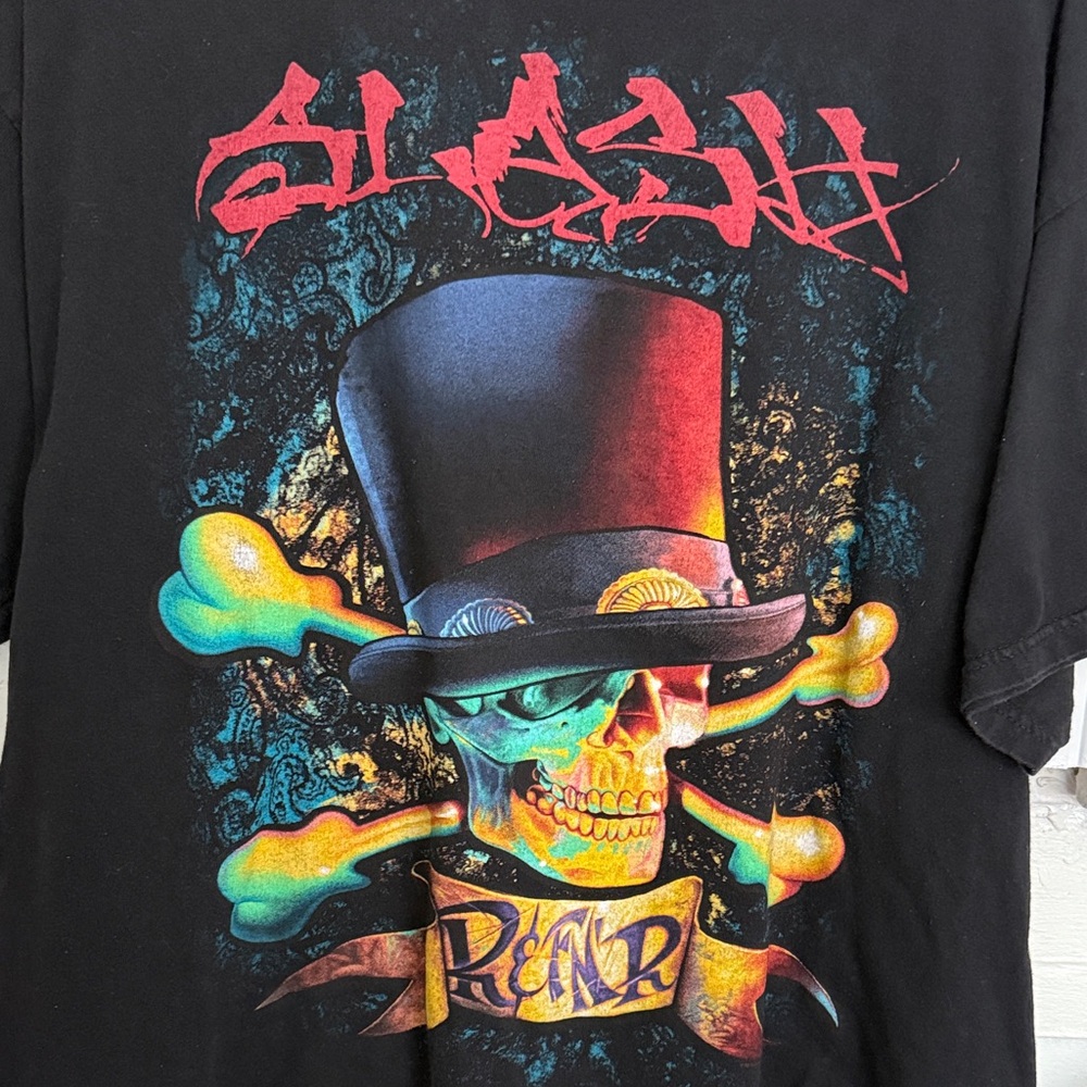 Slash 2010 R&FN’R Concert Tour t-shirt XL